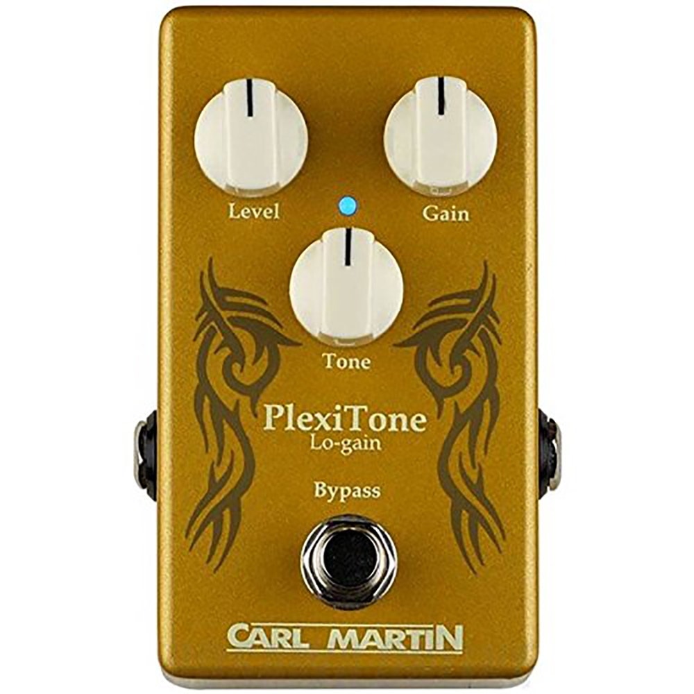 Carl Martin Plexitone Lo Gain Distortion Guitar Effects Pedal