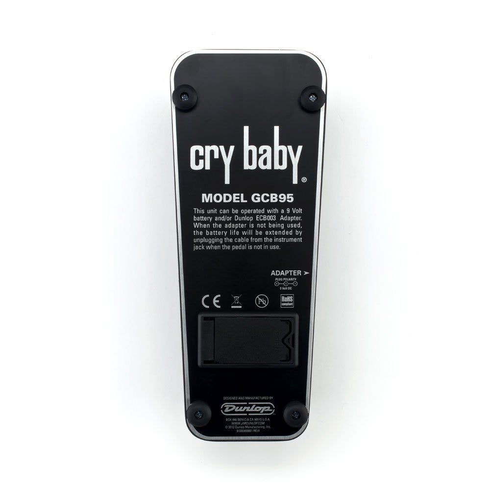 Dunlop GCB95 Cry Baby Wah Guitar Effects Pedal