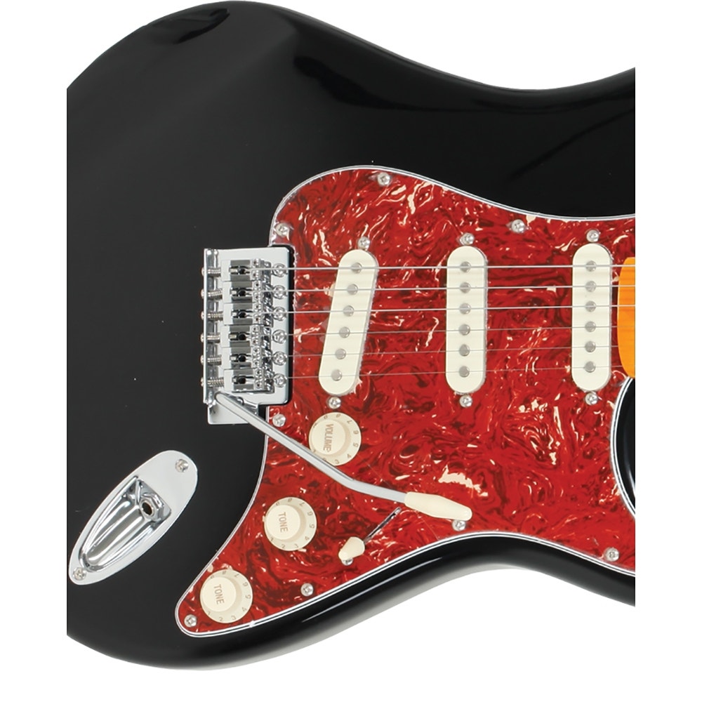 Tagima TG-530 Woodstock Series Strat Style Electric Guitar - Black