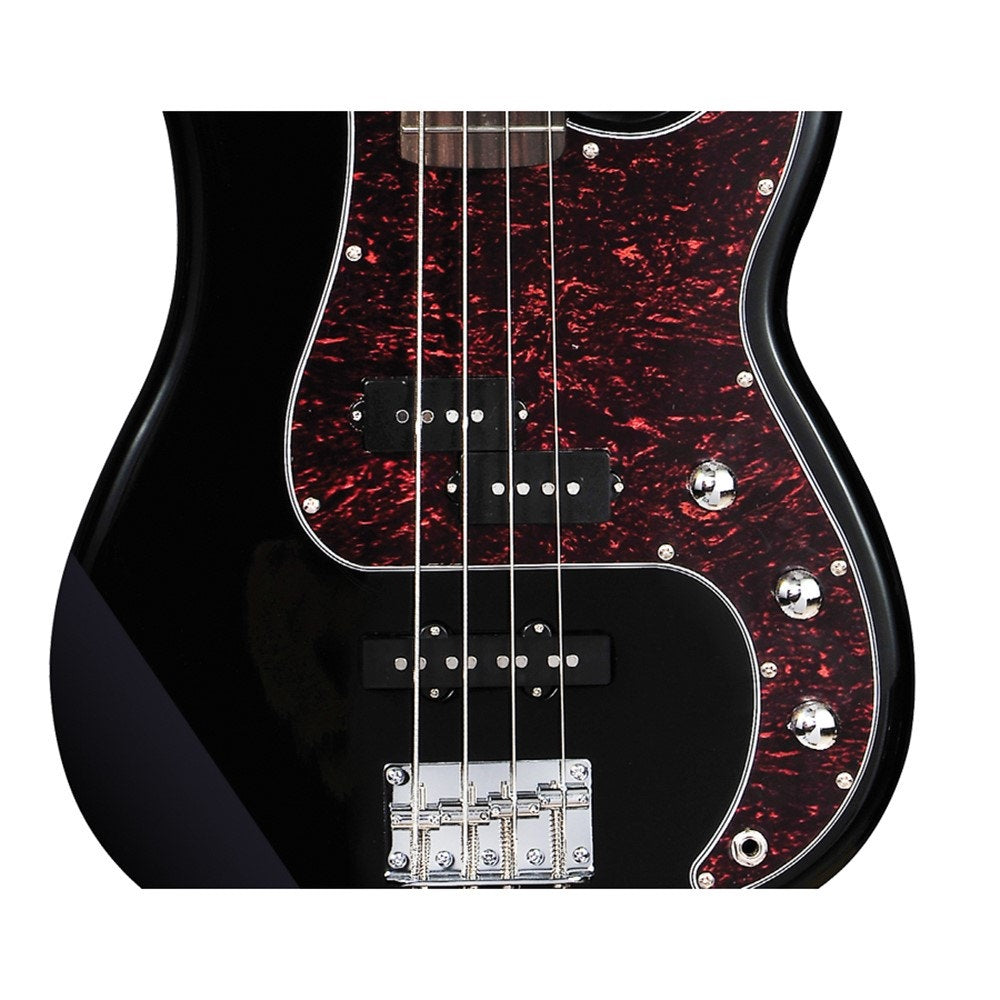 Tagima Guitars TW-65 Electric Bass Guitar, Black TW65
