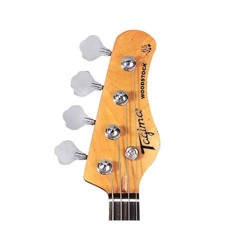 Tagima Guitars TW-65 Electric Bass Guitar, Black TW65