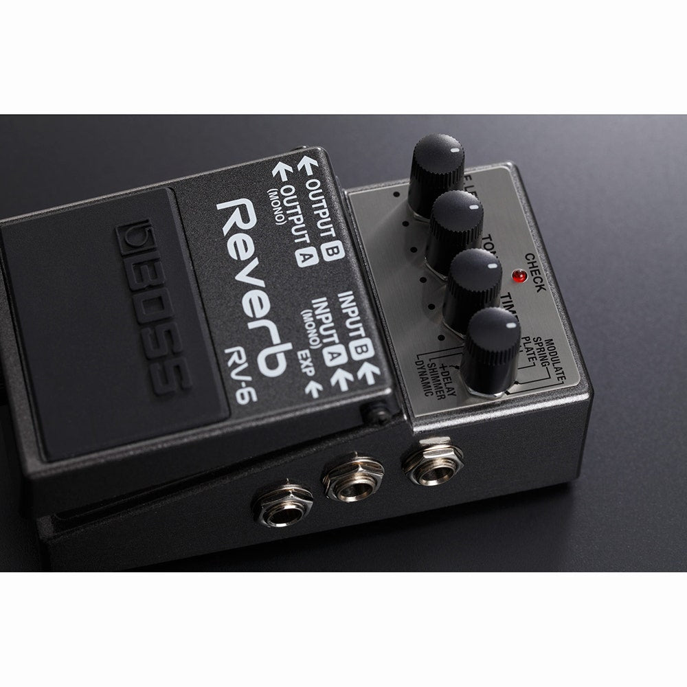 BOSS RV-6 Digital Reverb Guitar Effects Pedal
