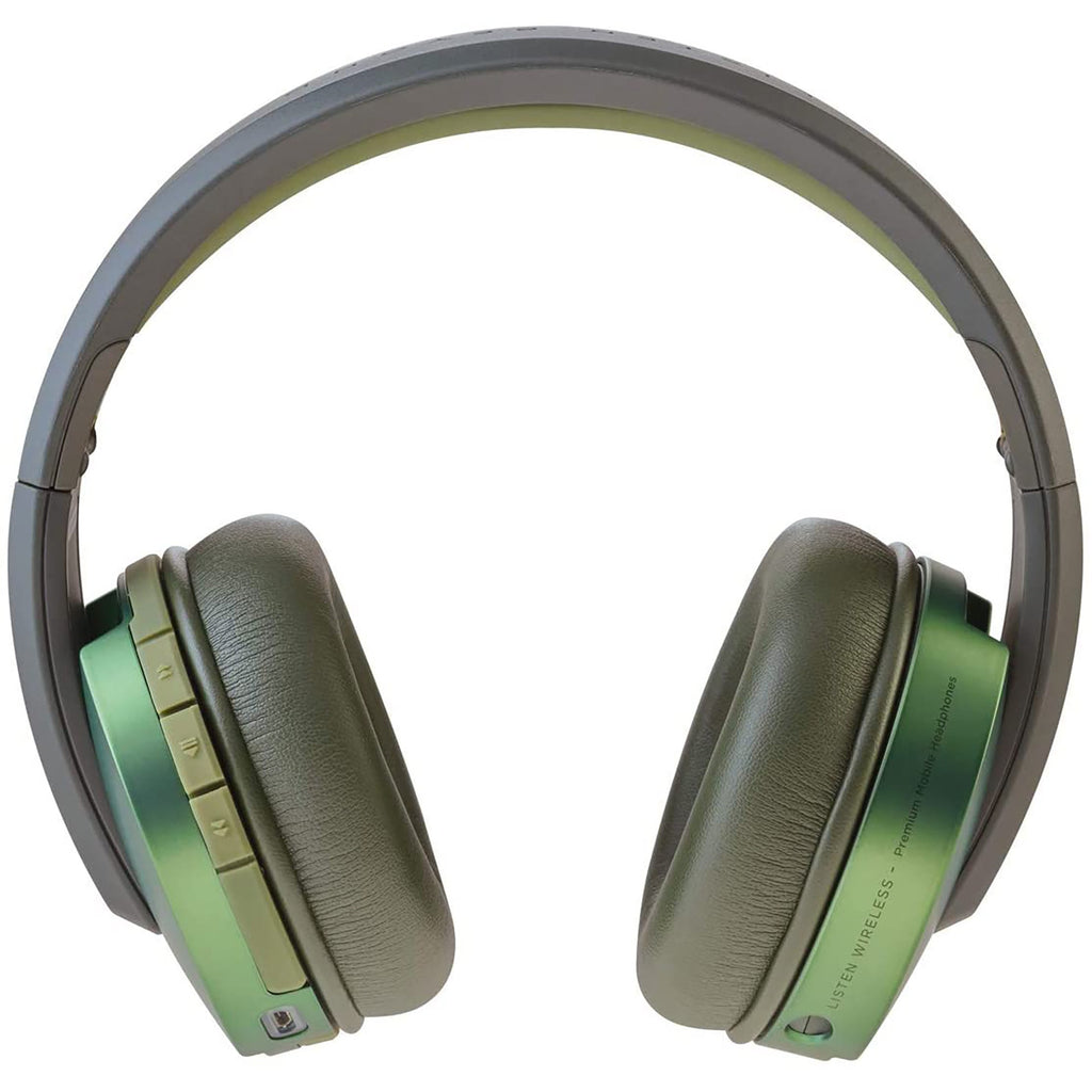 Focal Listen Wireless Bluetooth Closed-Back Headphones w/ Integrated Microphone, Green