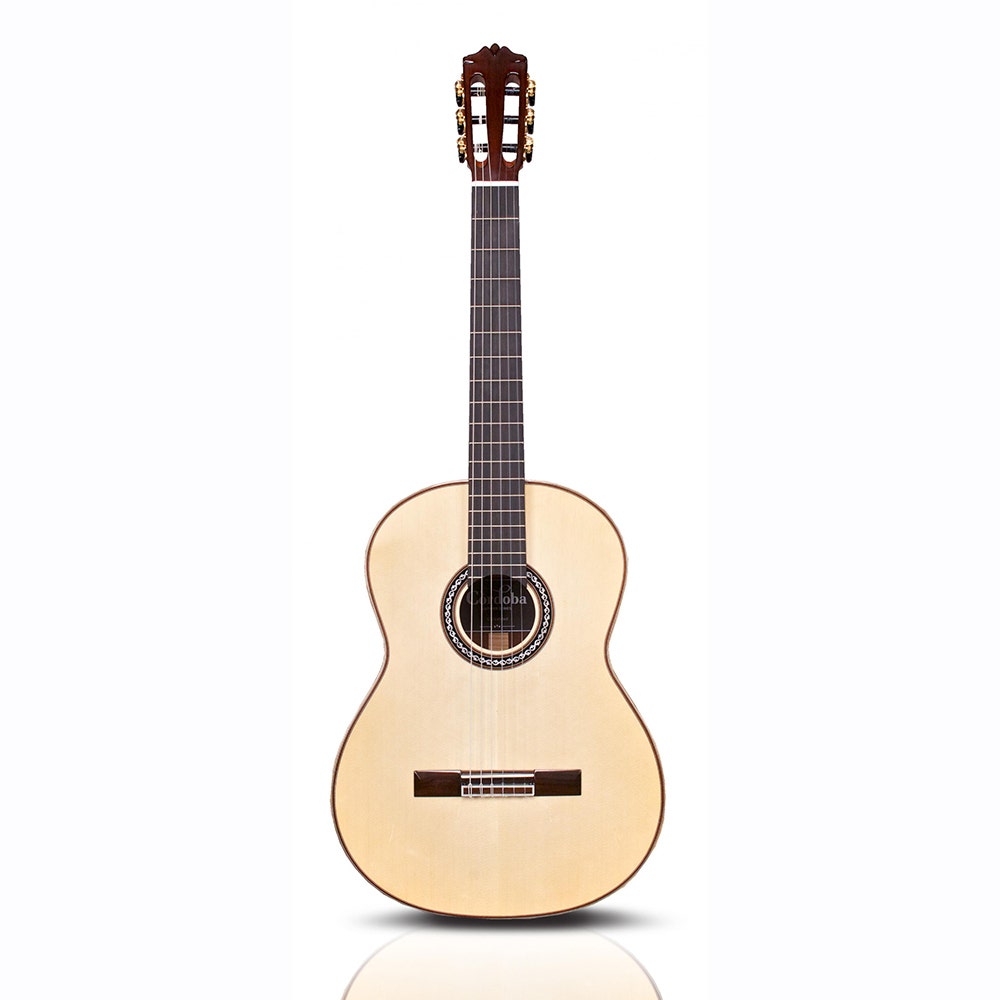 Cordoba C12 Limited SPMR Spruce Top Acoustic Nylon String Classical Guitar with Humidified Case - Natural (B-STOCK)