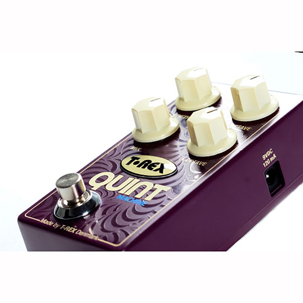 T-Rex Engineering Quint Machine Four-tone Generator Pitch Synthesizer / Octave Guitar Effects Pedal