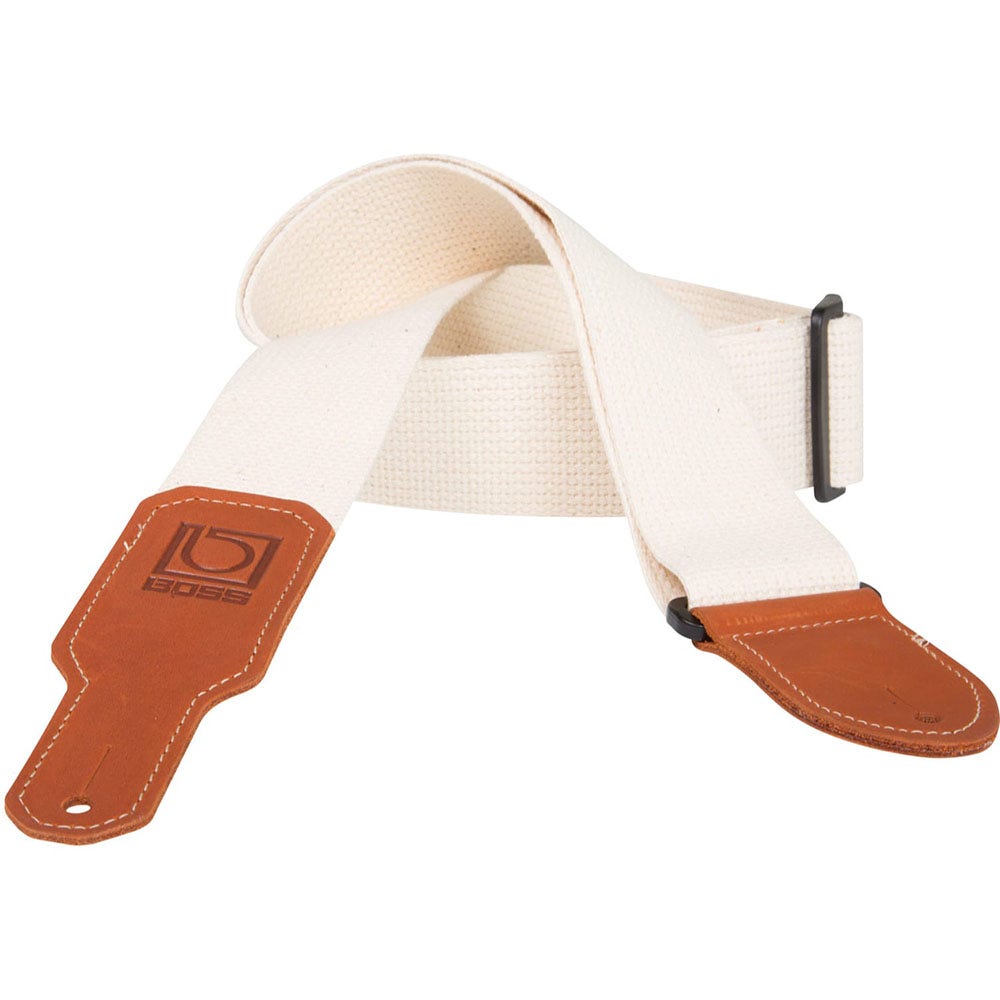BOSS BSC-20-NAT 2" Cotton Guitar Strap - Natural