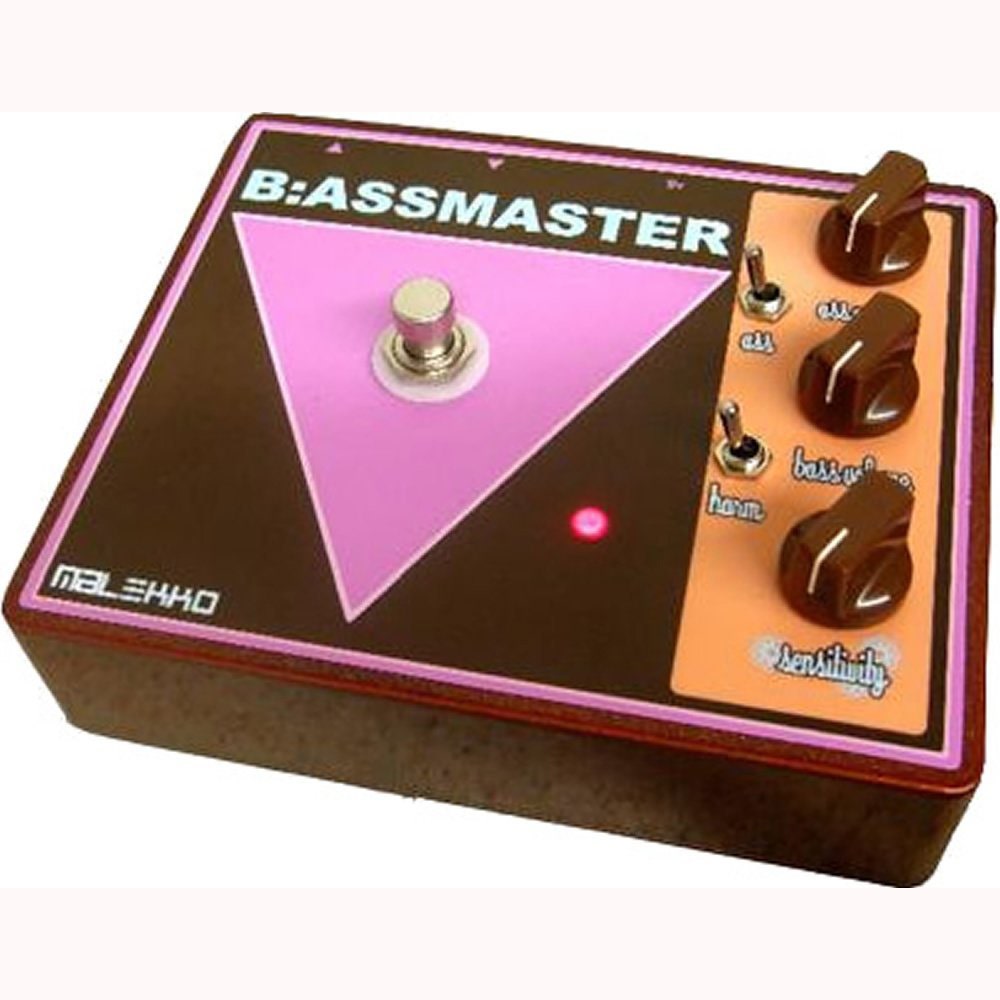 Malekko Heavy Industry Corporation B:ASSMASTER Harmonic Octave Analog Distortion Guitar Effects Pedal