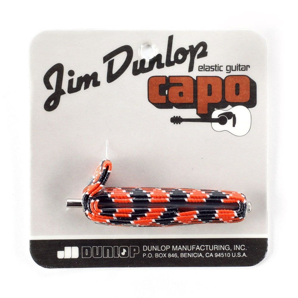 Dunlop 70F Flat Strap Elastic Guitar Capo