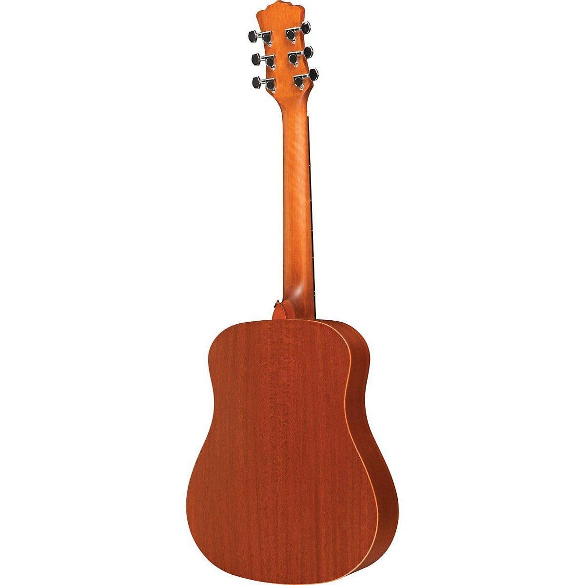 Luna Safari Series Acoustic Guitar Pack with Gig Bag, Strap, Pitch Pipe, and Pick
