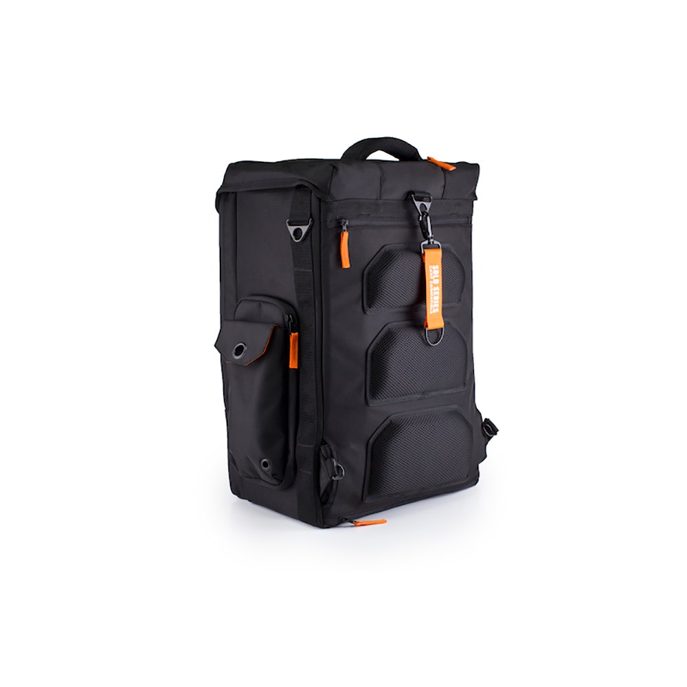 Gruv Gear VENUEBAG01-BLK Stadium Bag Multi-use Tech Gear Cargo Backpack - Black