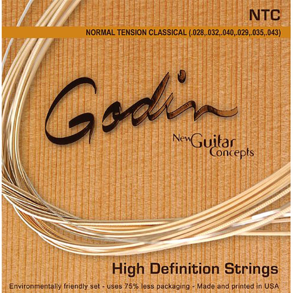 Godin Normal Tension Medium Nylon Classical Guitar Strings (28-43)