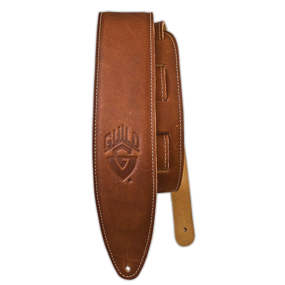Guild Deluxe Leather Strap, Brown