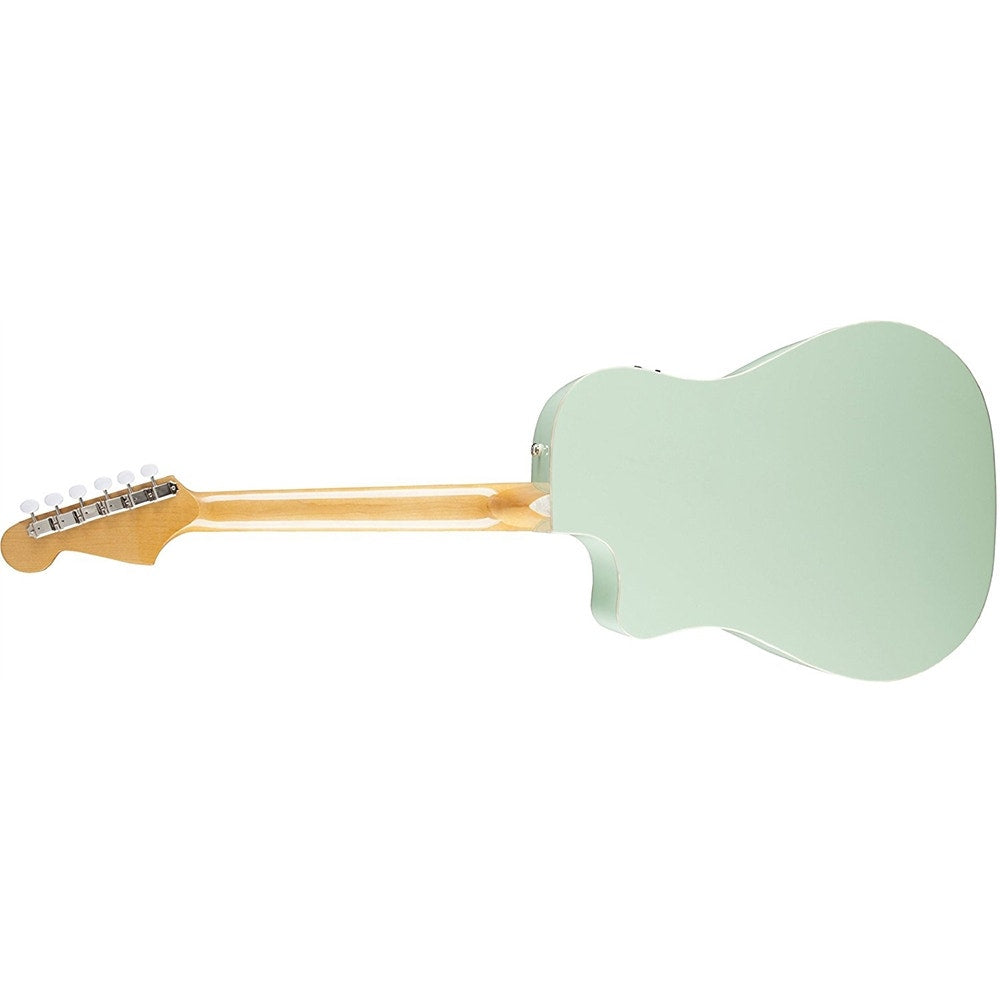 Fender Sonoran SCE Acoustic-Electric Guitar, Walnut Fingerboard - Surf Green