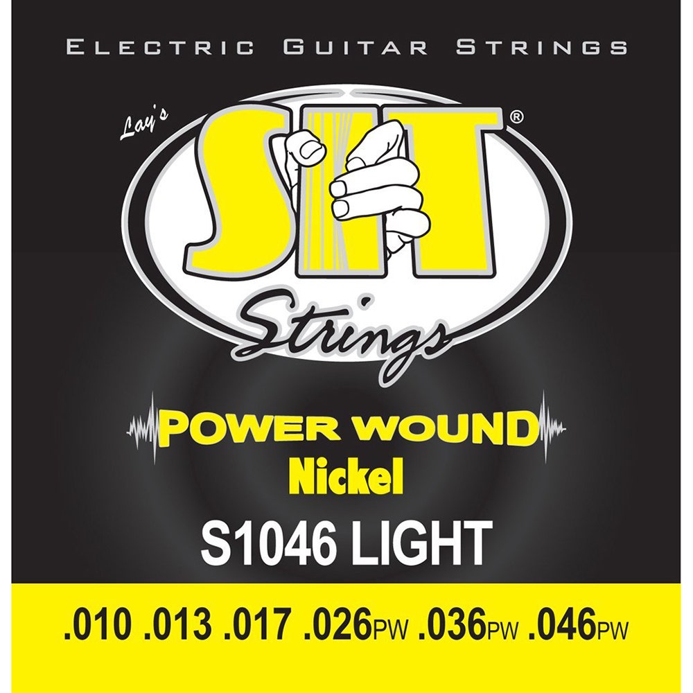 SIT Strings S1046 Power Nickel Electric Guitar Strings Bonus Pack (10-46)