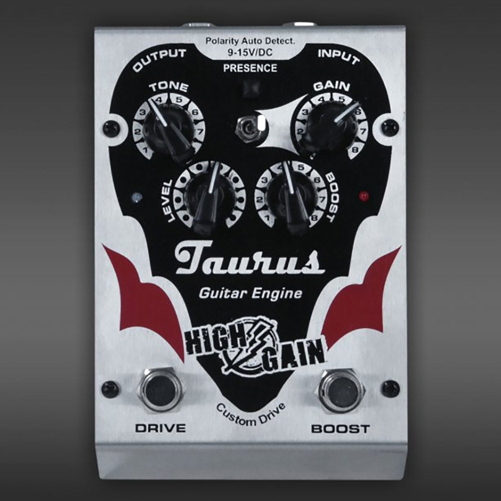Taurus Custom High Gain Drive Guitar Engine Effects Pedal