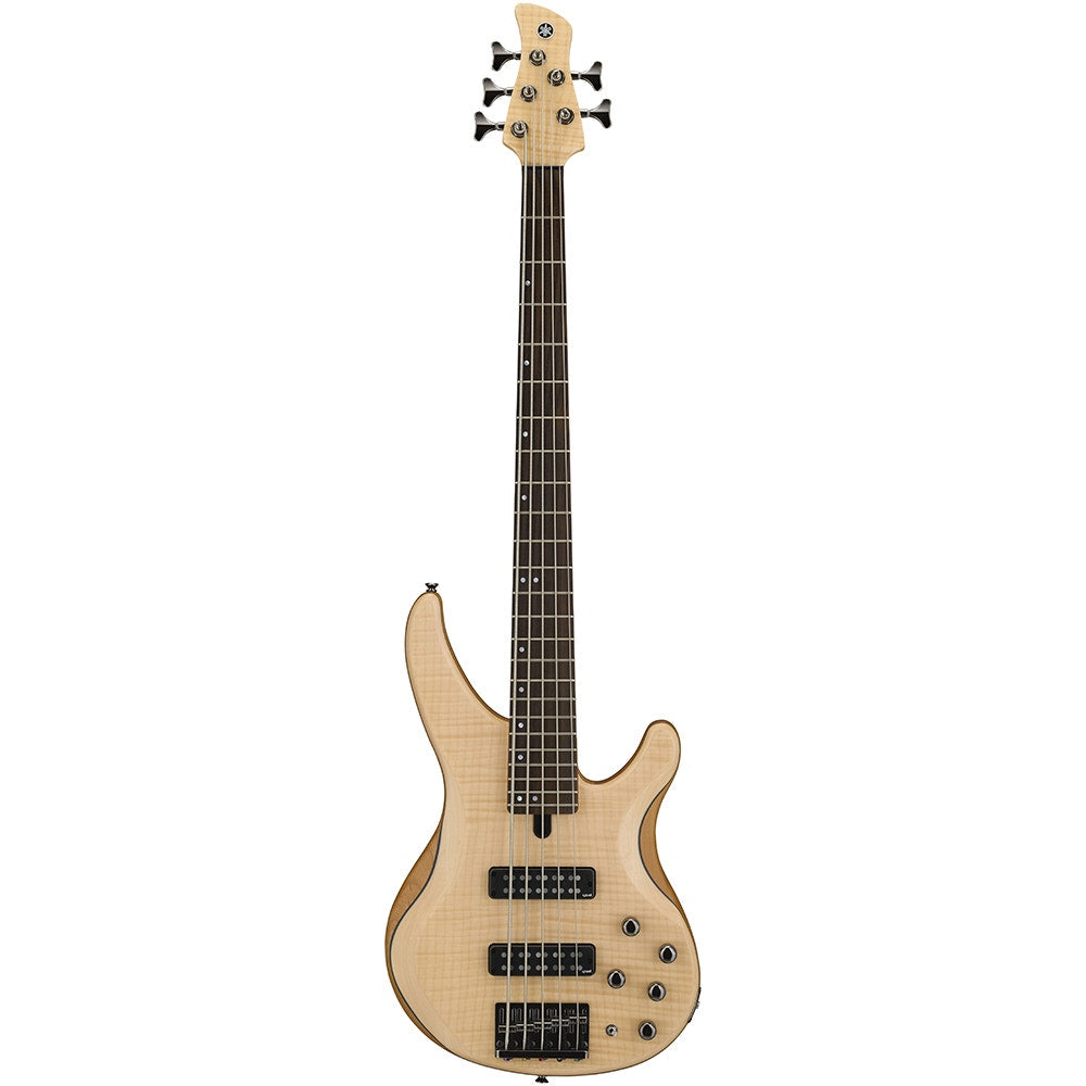 Yamaha B-Stock TRBX605FM 5-String Bass Guitar, Flame Maple, Natural Satin