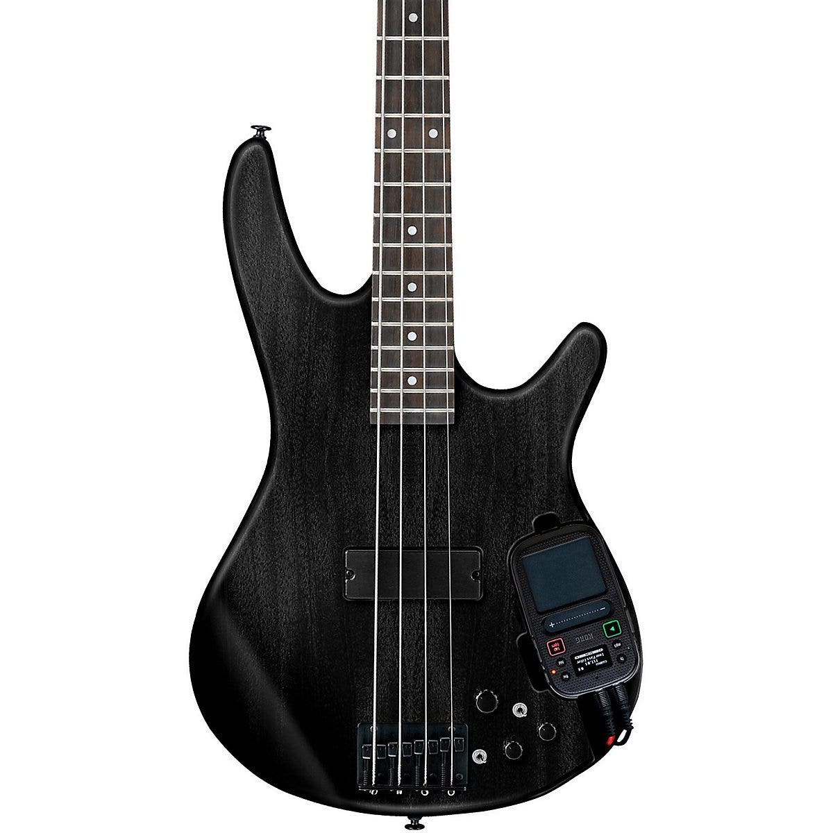 Ibanez SRKP4 Electric Bass Guitar with Kaoss Pad - Black