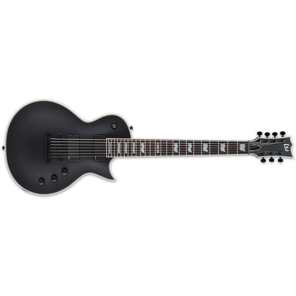 ESP LTD EC-407 7-String Electric Guitar, Pau Ferro Fingerboard, Black Satin (B-STOCK)