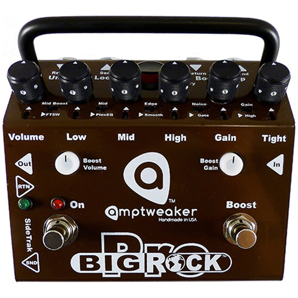 Amptweaker BigRock Pro Rock Overdrive / Distortion Pedal