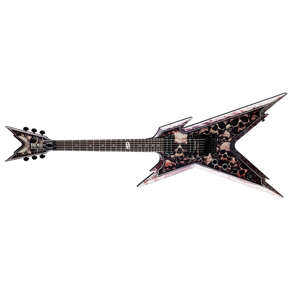 Dean Guitars Dimebag Darrell Razorback Series Skullz Left-Handed Electric Guitar with Hard Case