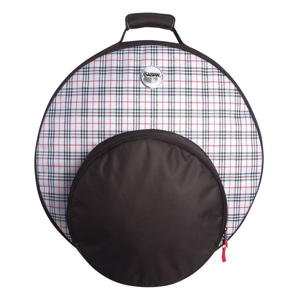 Sabian F22BPD Fast 22" Bold Cymbal Bag with Fast Hat Pocket in Plaid