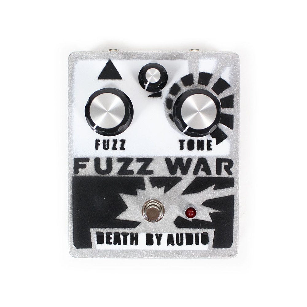 Death by Audio Fuzz War Guitar Effects Pedal