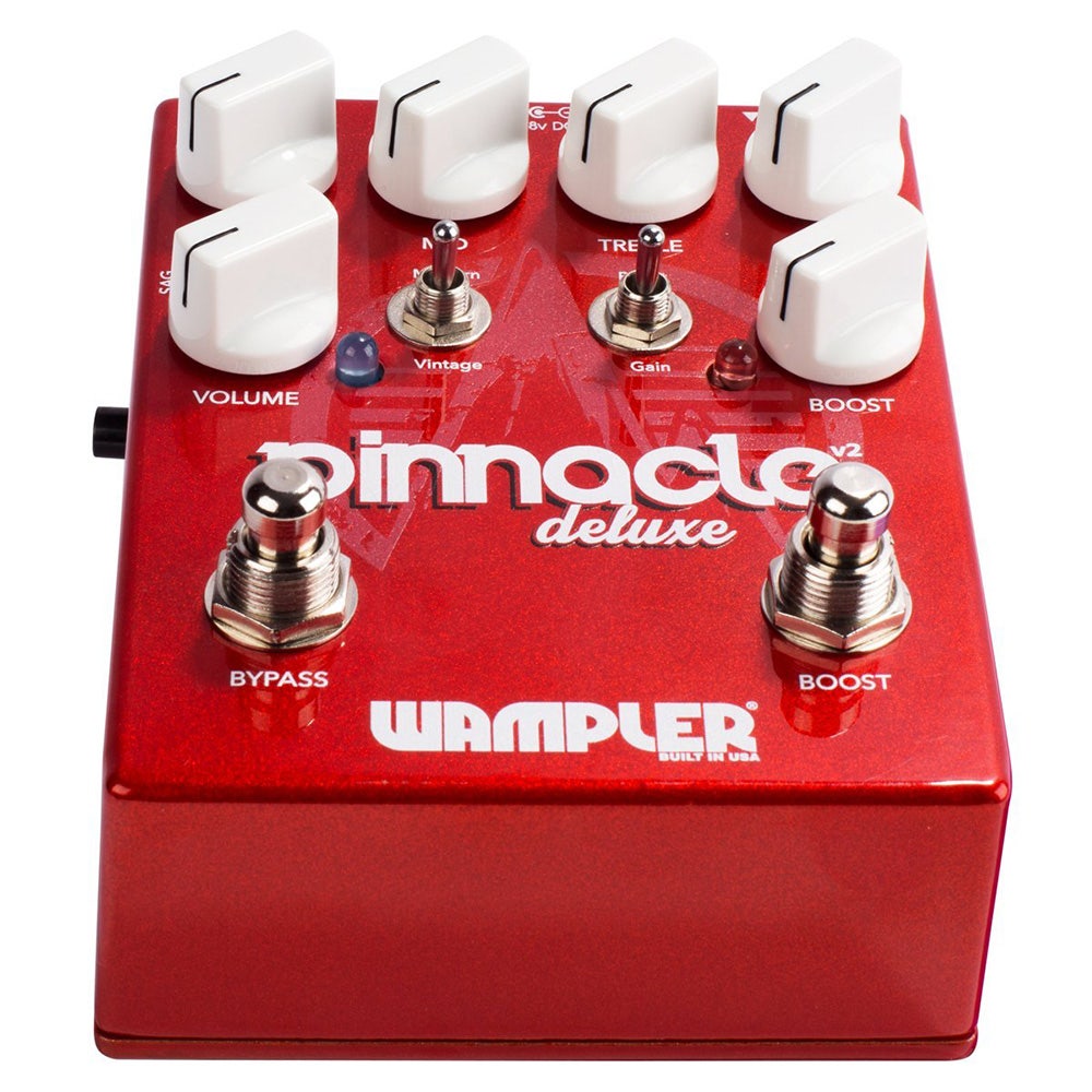 Wampler Pinnacle Deluxe Distortion Guitar Effects Pedal (Version 2)