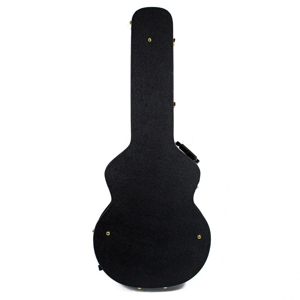 Gretsch G6242L-FT 17" Flat Top Hollowbody Electric Guitar Hard Case Black