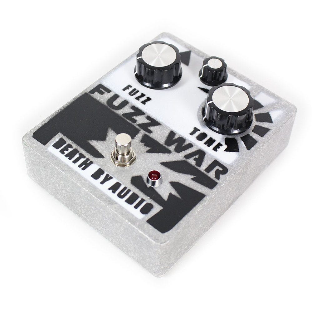 Death by Audio Fuzz War Guitar Effects Pedal