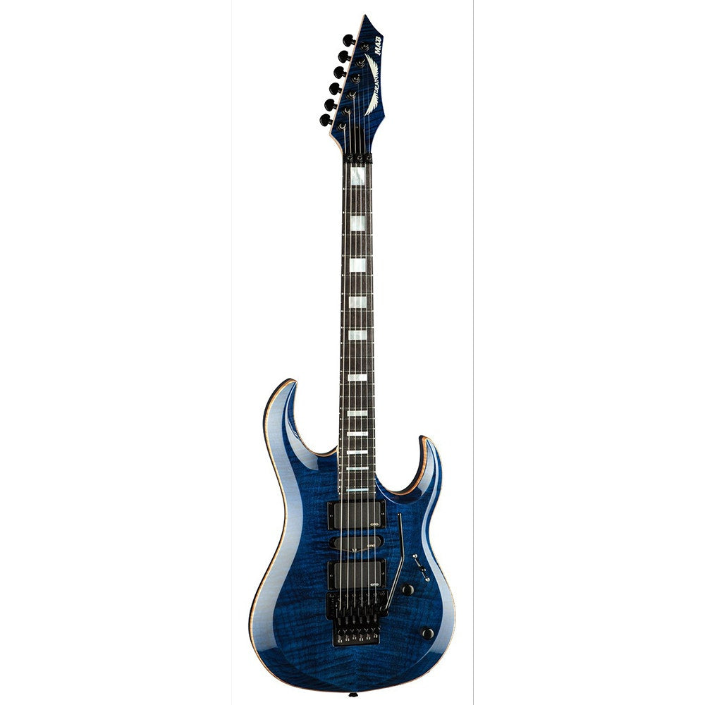 Dean Michael Angelo Batio USA MAB TBL Electric Guitar with Hard Case - Trans Blue