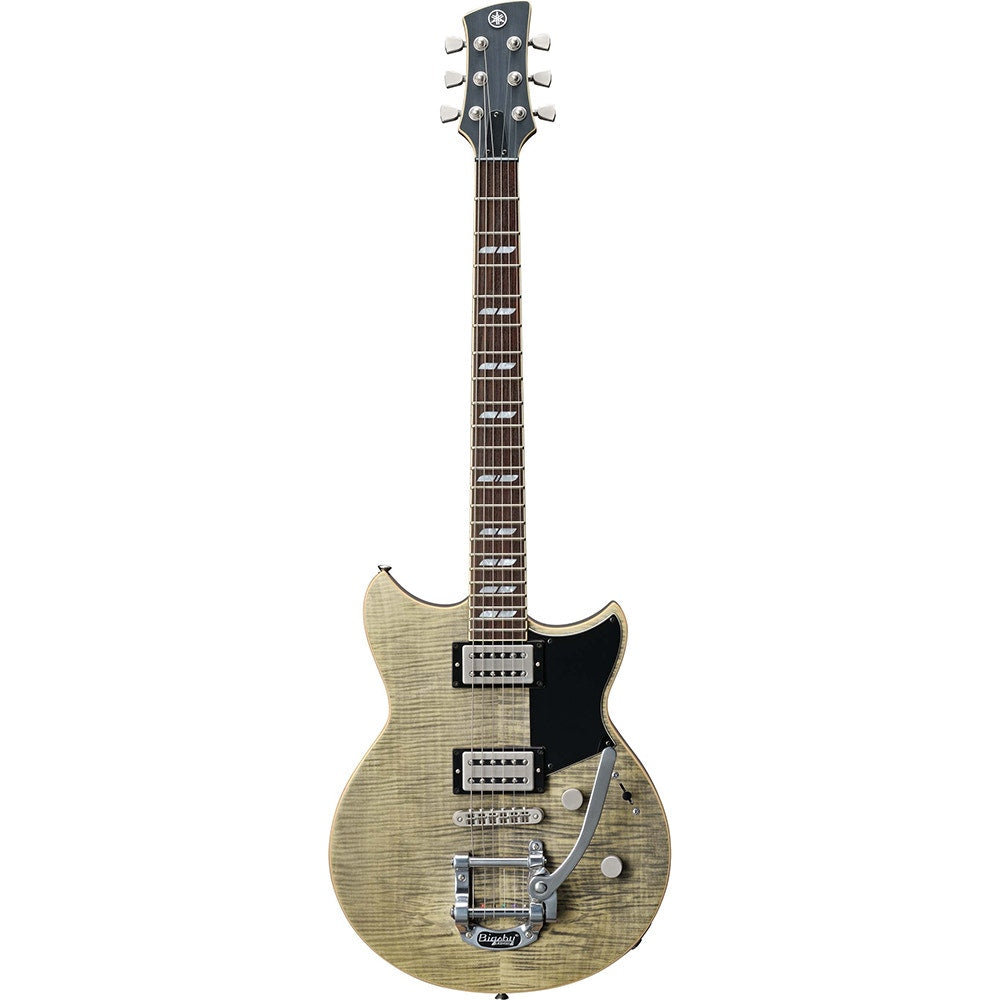 Yamaha B-Stock RS720B Revstar HH Electric Guitar Flame Top Ash Grey w/ Bigsby
