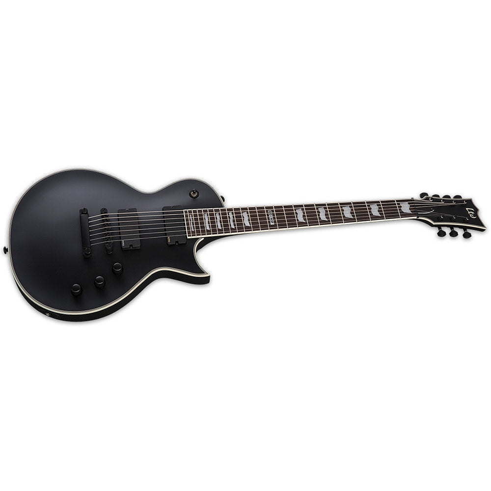 ESP LTD EC-407 7-String Electric Guitar, Pau Ferro Fingerboard, Black Satin (B-STOCK)