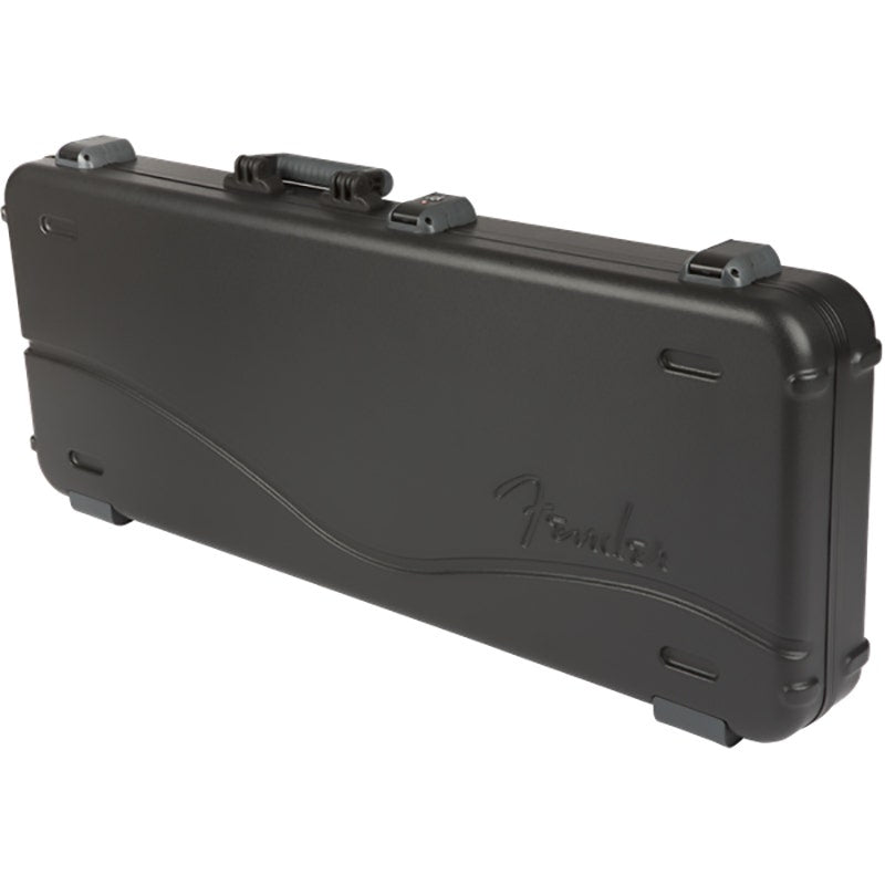 Fender Deluxe Molded Stratocaster/Telecaster Electric Guitar Hard Case - Black
