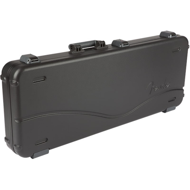 Fender Deluxe Molded Stratocaster/Telecaster Electric Guitar Hard Case - Black
