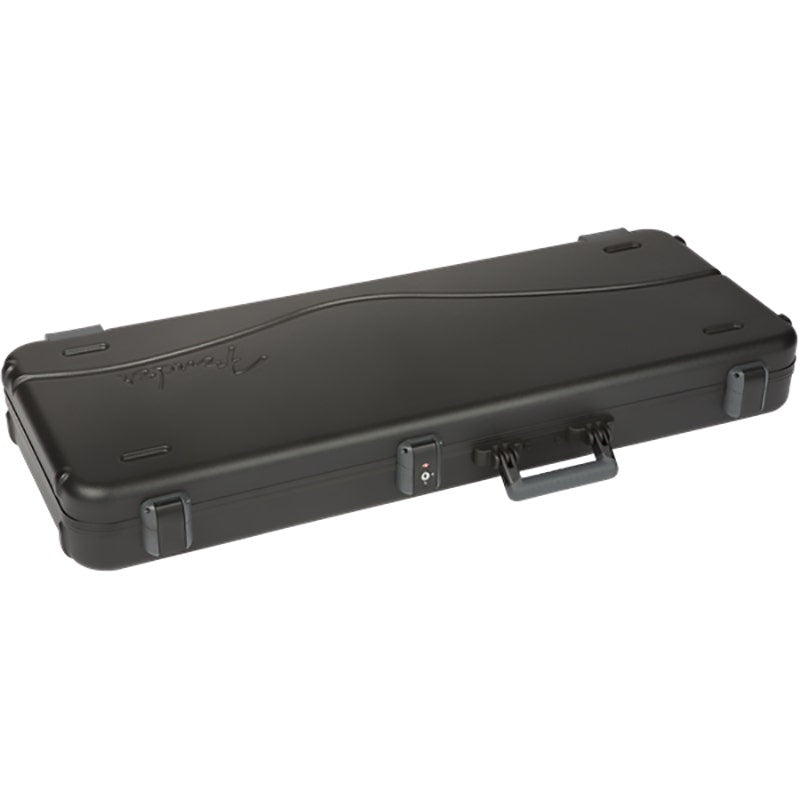 Fender Deluxe Molded Stratocaster/Telecaster Electric Guitar Hard Case - Black