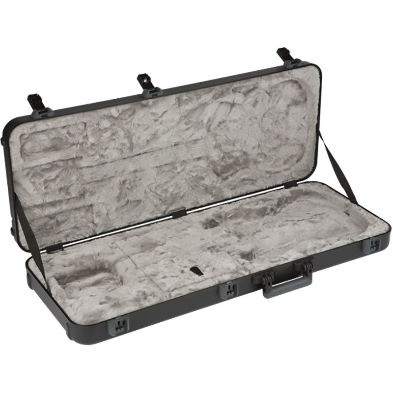 Fender Deluxe Molded Stratocaster/Telecaster Electric Guitar Hard Case - Black