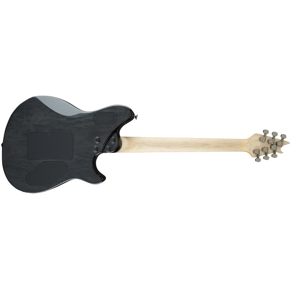 EVH Wolfgang WG Standard Left-Handed Electric Guitar, Quilt Maple Top, HH - Trans Black Quilt