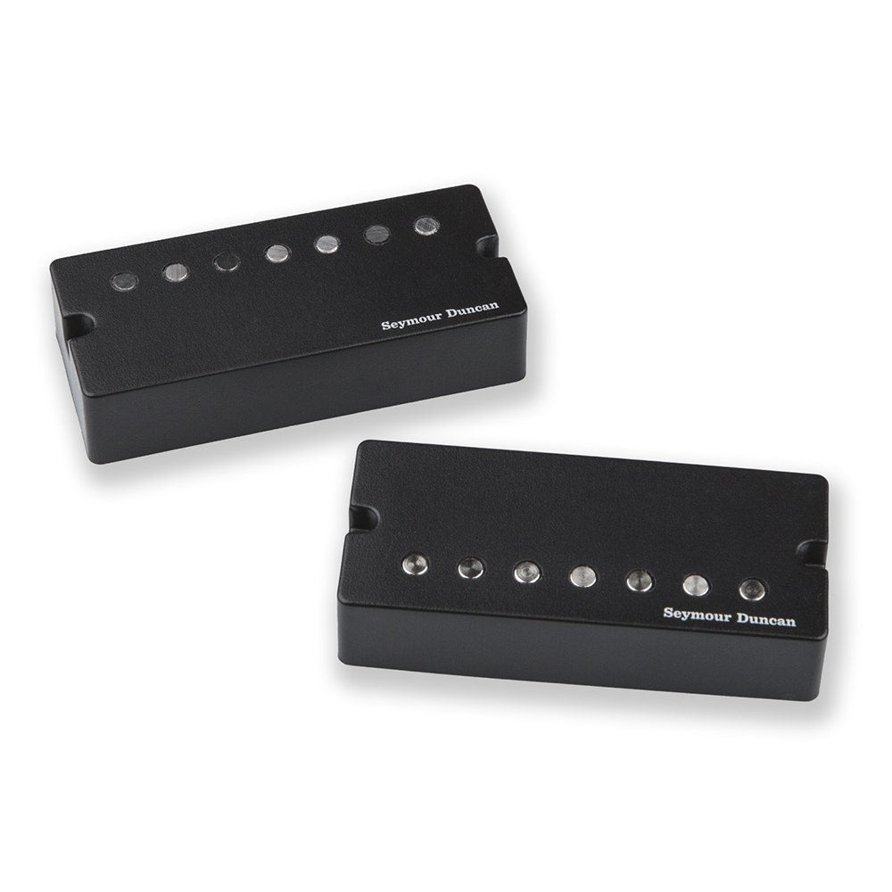 Seymour Duncan Jeff Loomis Blackouts Active Mount 7-String Pickup Set - Black