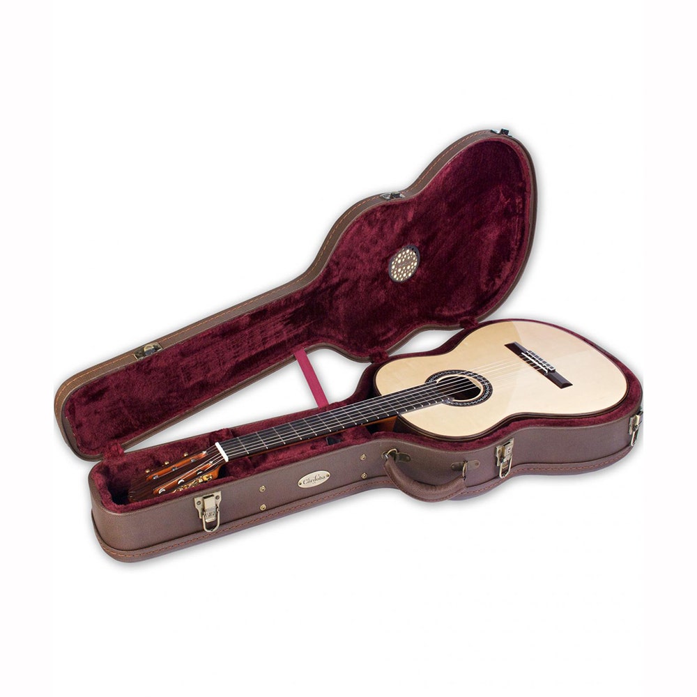 Cordoba Humidified Archtop Wood Case for Classical, Flamenco Guitars