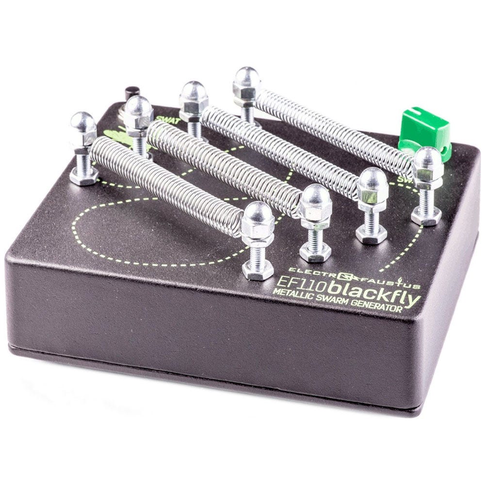 Electro-Faustus Blackfly Spring Activated Instrument Synthesizer Pedal
