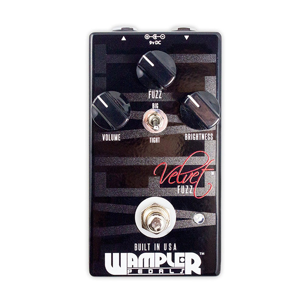 Wampler Velvet Fuzz Guitar Pedal V2 True Bypass