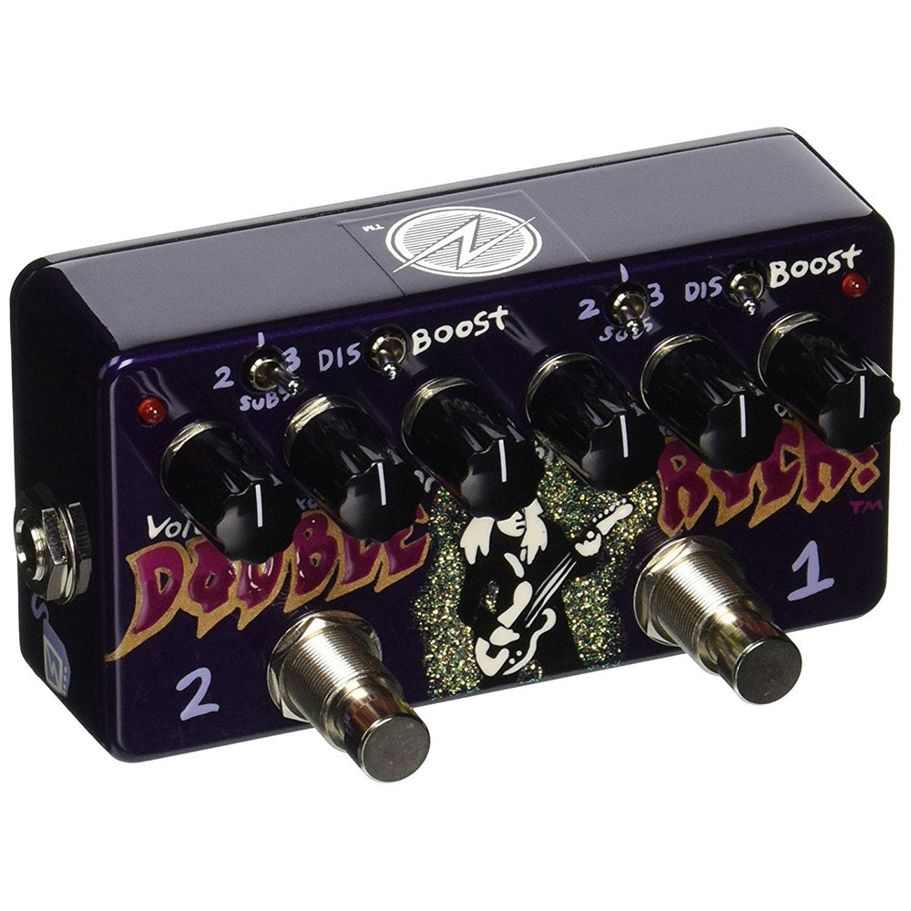 ZVEX Double Rock Distortion Guitar Effects Pedal - Hand Painted Edition