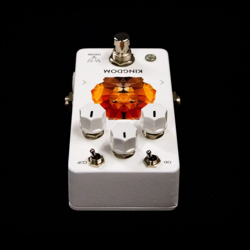 Foxpedal Kingdom Transparent Overdrive Guitar Effects Pedal