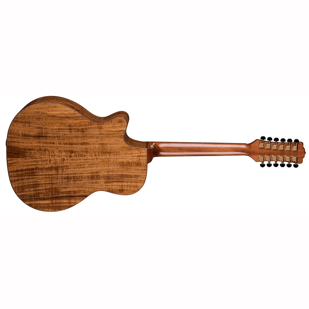Luna VISTA EAGLE 12 String Acoustic/Electric Guitar with Leather Case