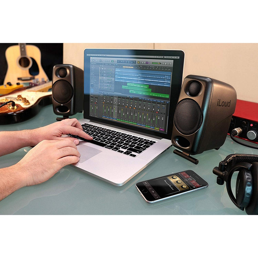 IK Multimedia iLoud Micro Monitor Ultra-Compact, High Quality Reference Studio Monitors