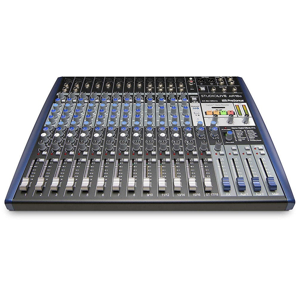 PreSonus StudioLive AR16c Recording Mixer and USB Audio Interface, 16 Channels