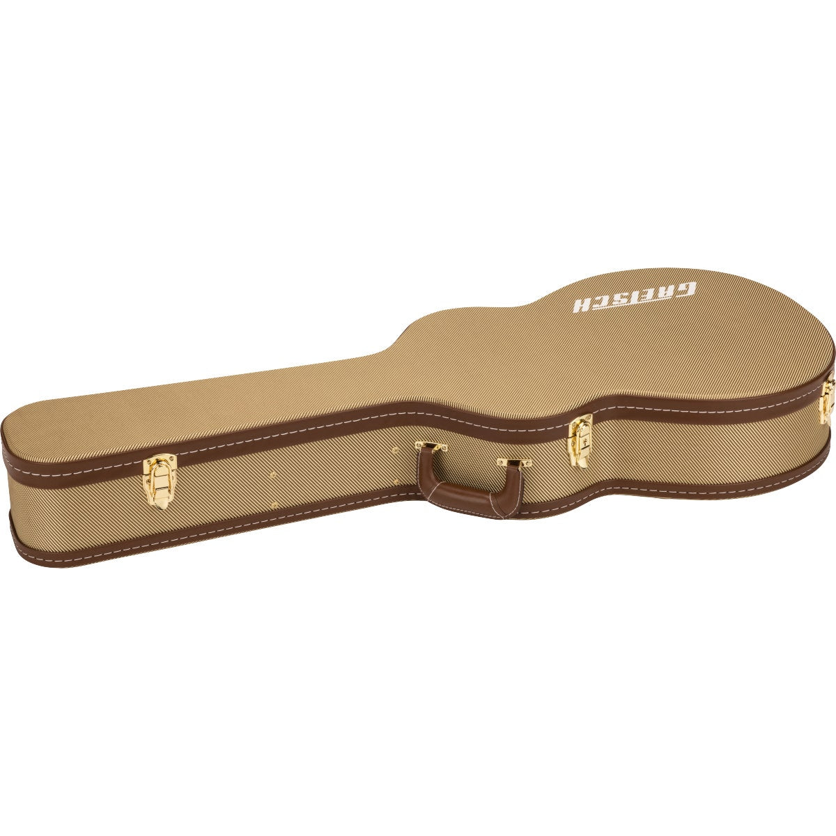 Gretsch G2420T Tweed Case for Streamliner Guitars, Brown Plush Interior