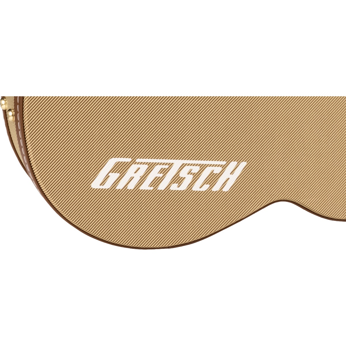 Gretsch G2420T Tweed Case for Streamliner Guitars, Brown Plush Interior