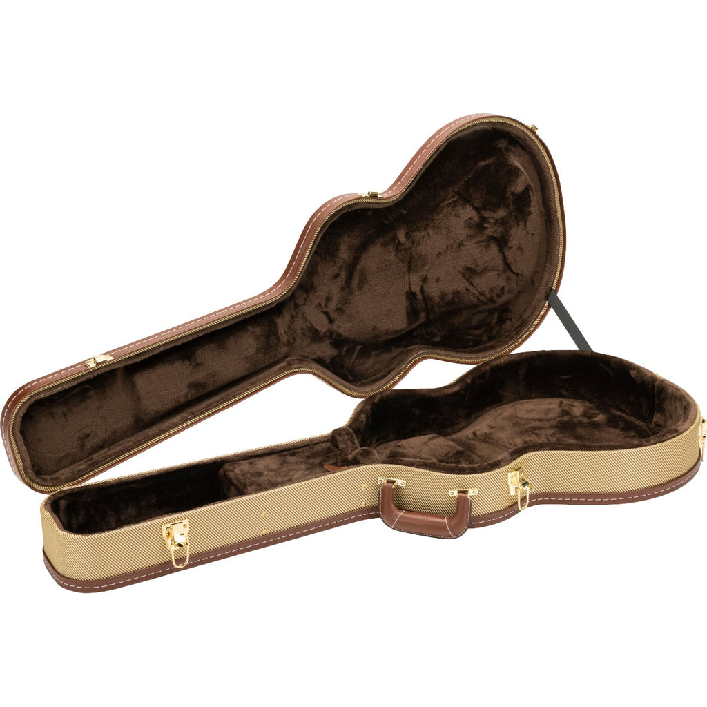 Gretsch G2622T Tweed Case for Streamliner Guitars, Brown Plush Interior