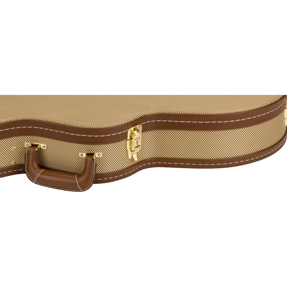 Gretsch G2622T Tweed Case for Streamliner Guitars, Brown Plush Interior